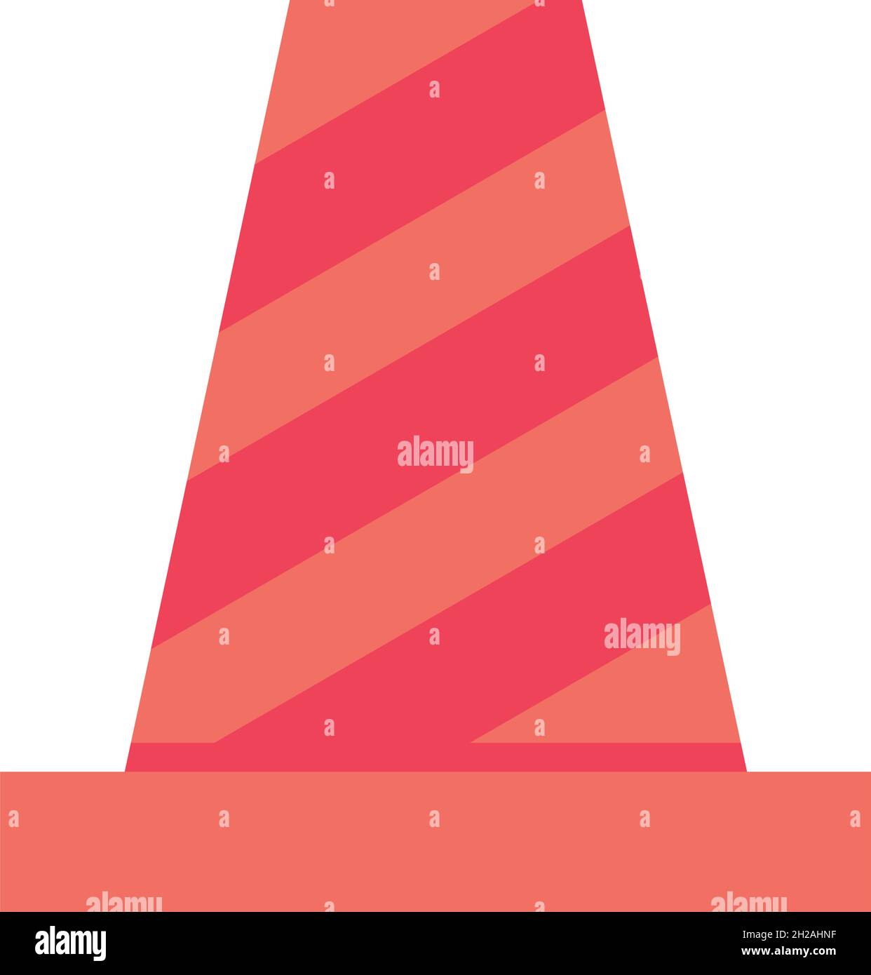 red caution cone Stock Vector Image & Art Alamy