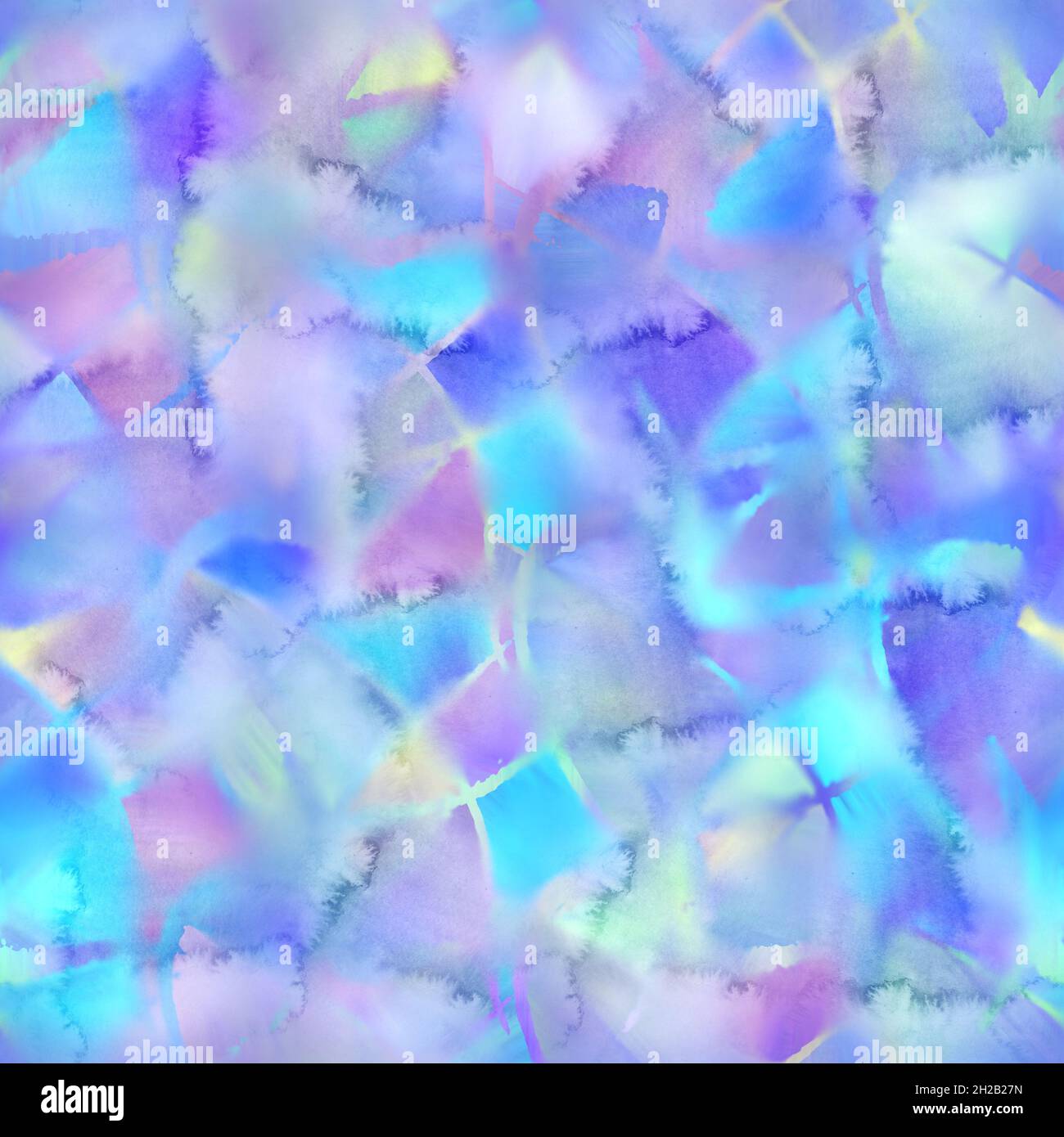Seamless watercolor wash painting pattern swatch for surface print ...