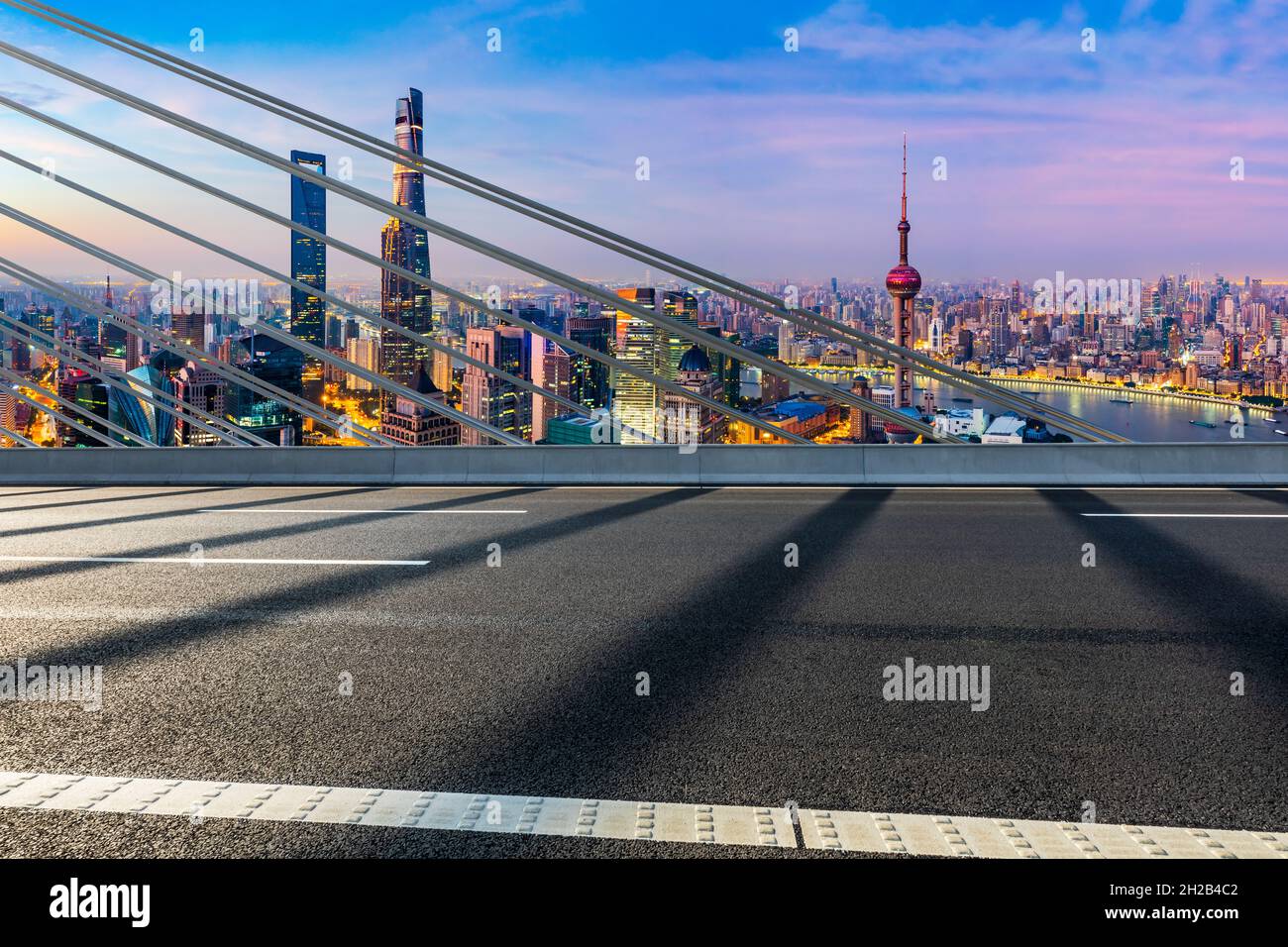 Downtown street in shanghai hi-res stock photography and images - Alamy