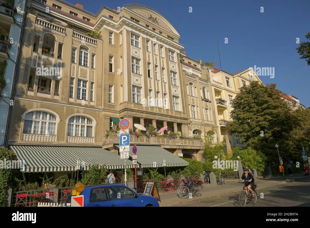 Altbauten, PaulLinckeUfer, Kreuzberg, Berlin, Deutschland Stock Photo