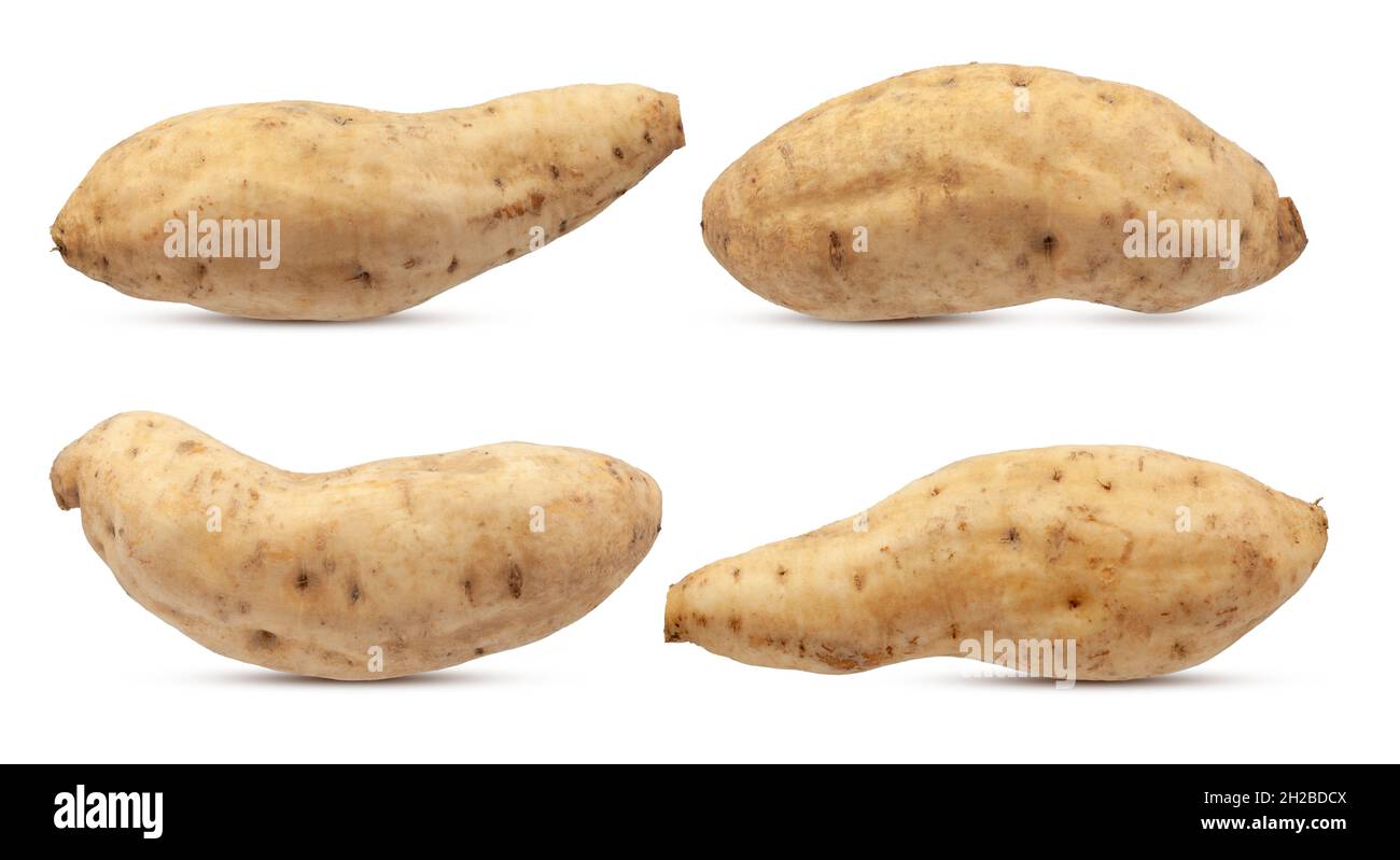 Sweet potato isolatedon white background Stock Photo