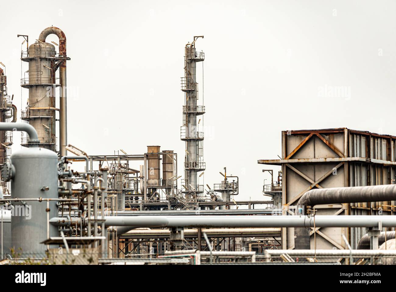 petrochemical plant in australia sydney Stock Photo
