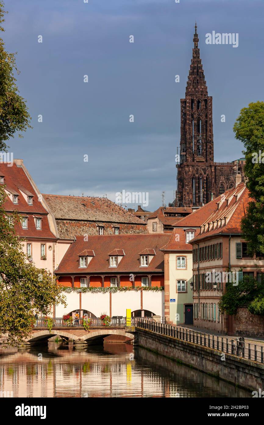 Beautiful view of Strasbourg city in Alsace Stock Photo - Alamy