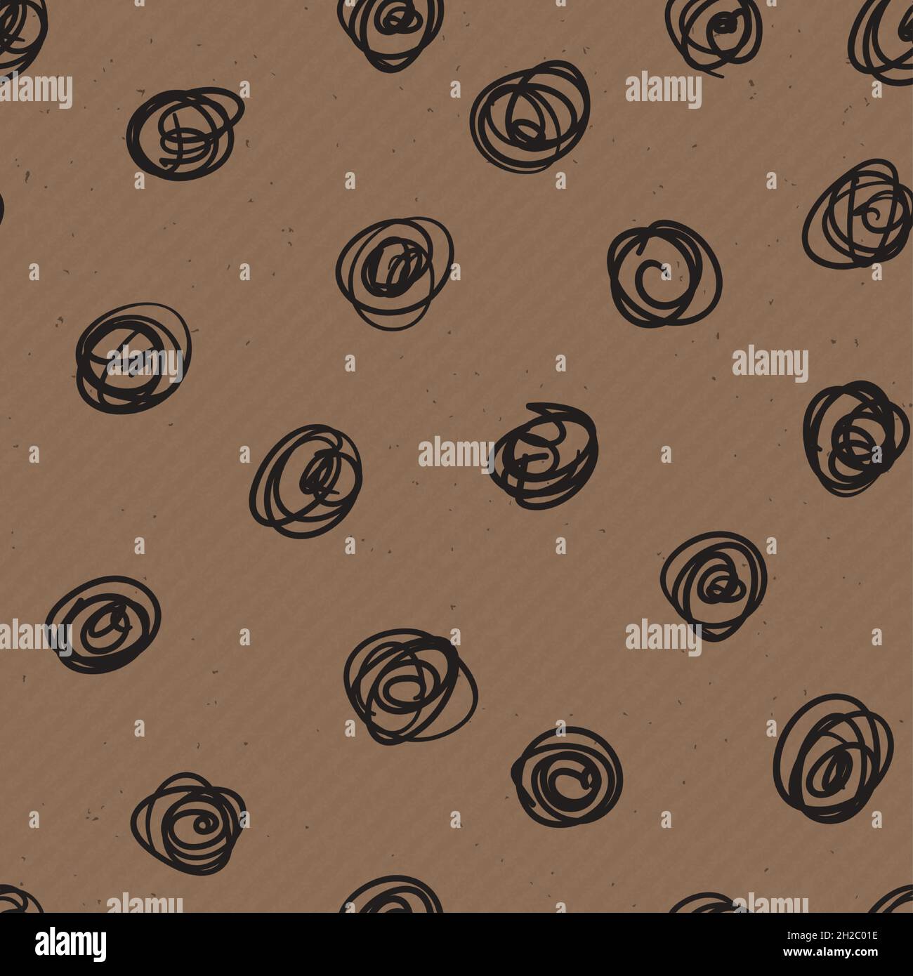 Vector seamless texture of craft paper background Stock Vector Image ...