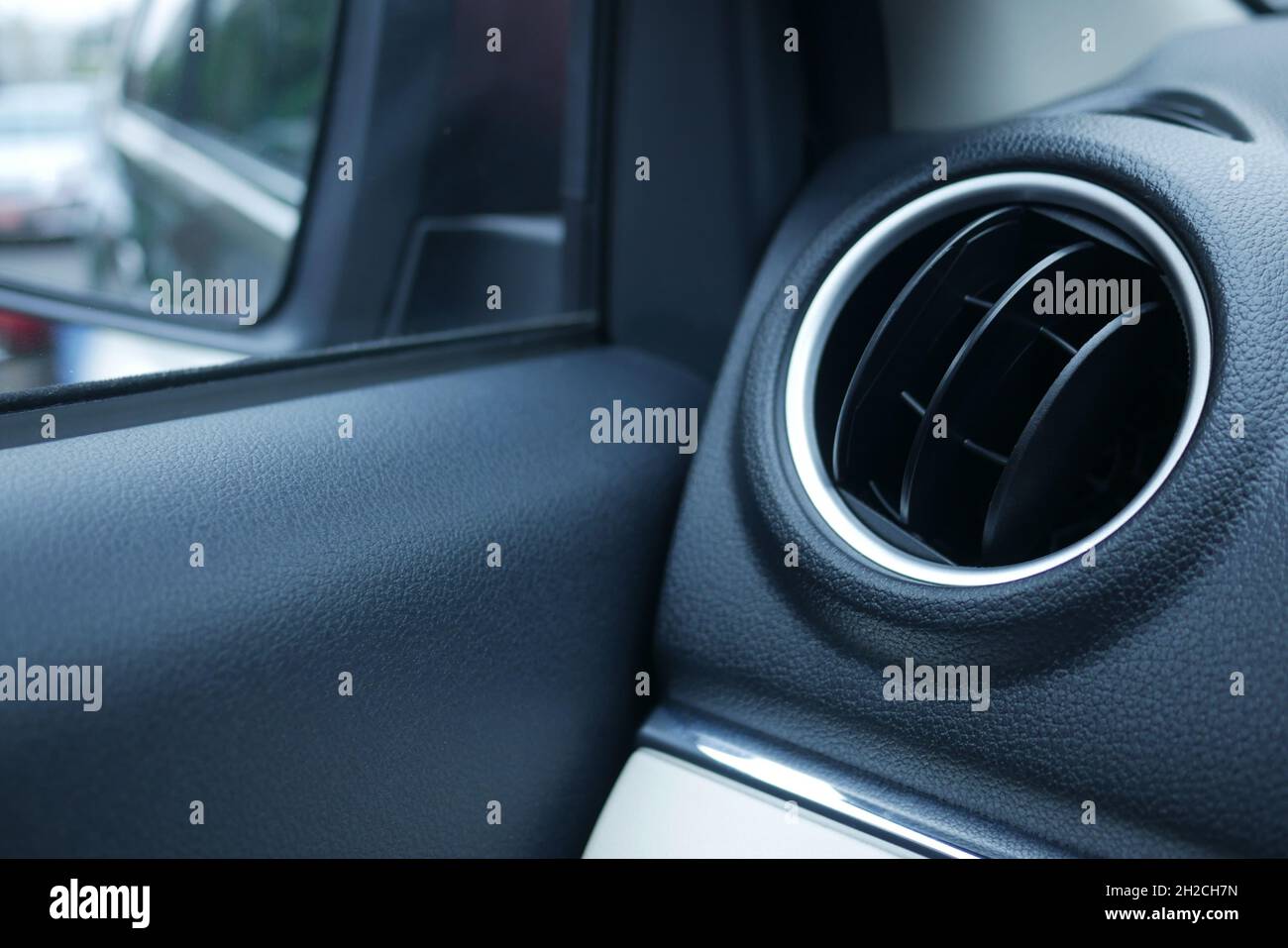 car air conditioner grid pane, Stock Photo