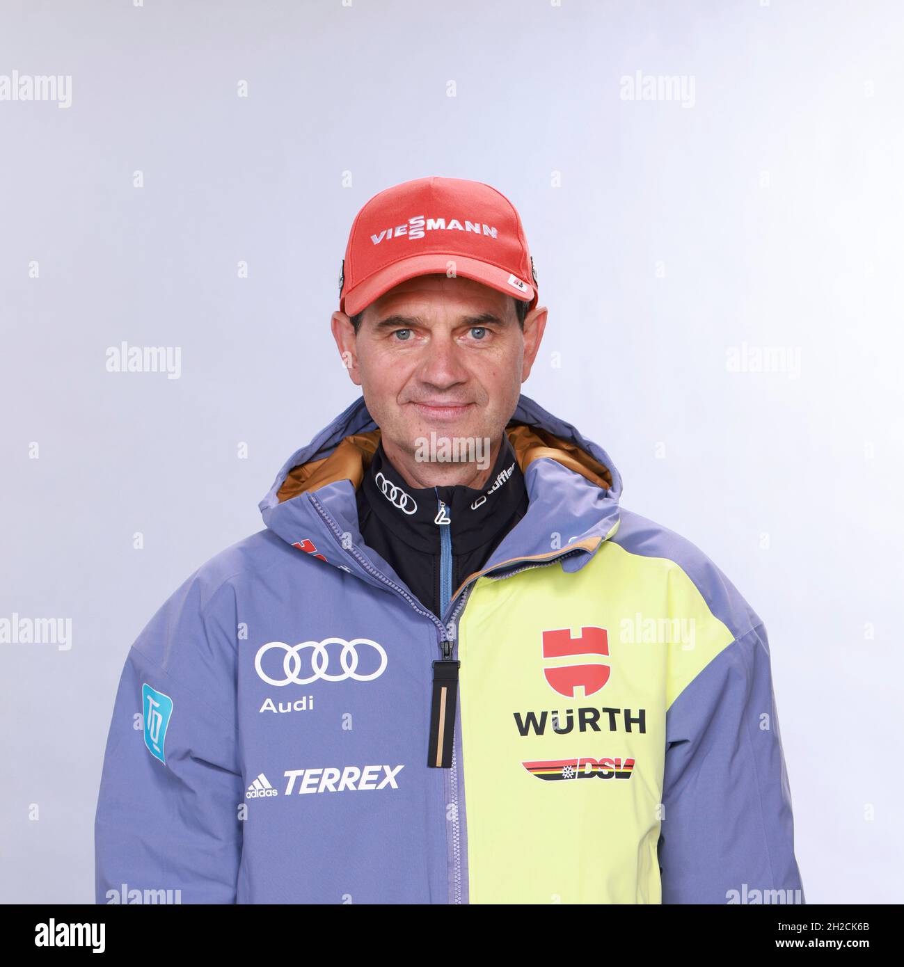 Stefan HORNGACHER, single image, cropped single motif, portrait, portrait,  portrait, DSV, German Ski Association season 2021/2022 Stock Photo - Alamy