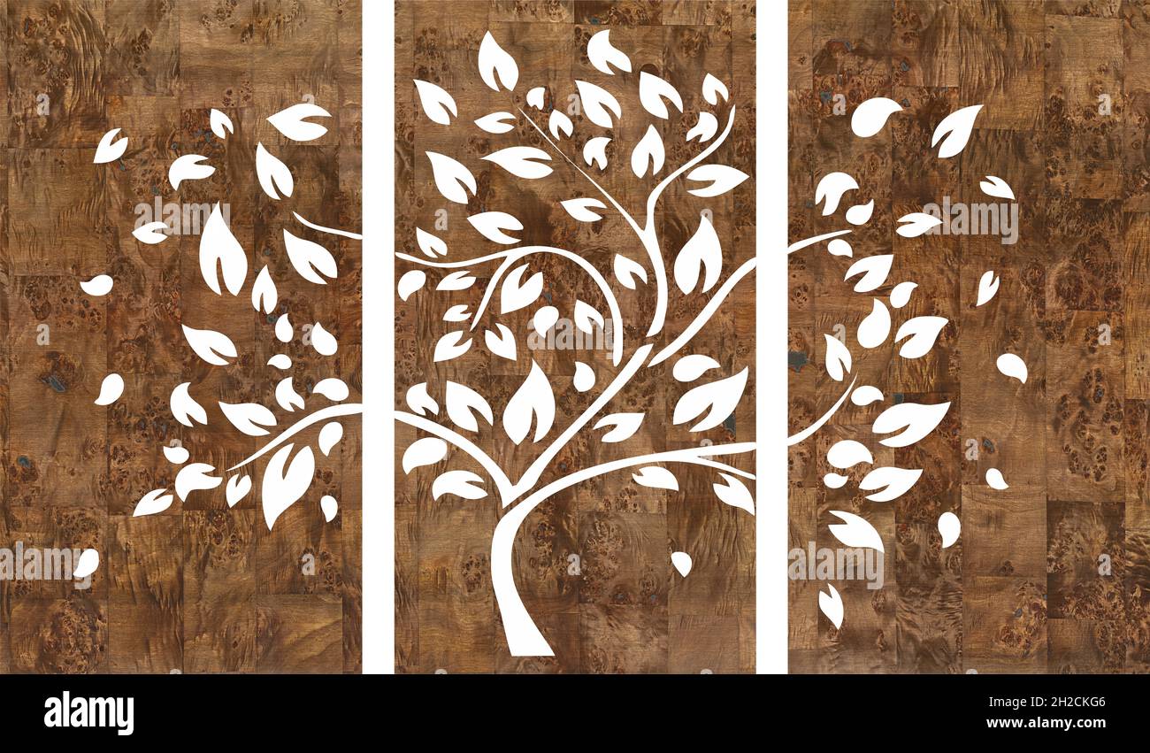 Tree in the woods. Wall Stickers Acrylic Wall Sticker Home Decor DIY