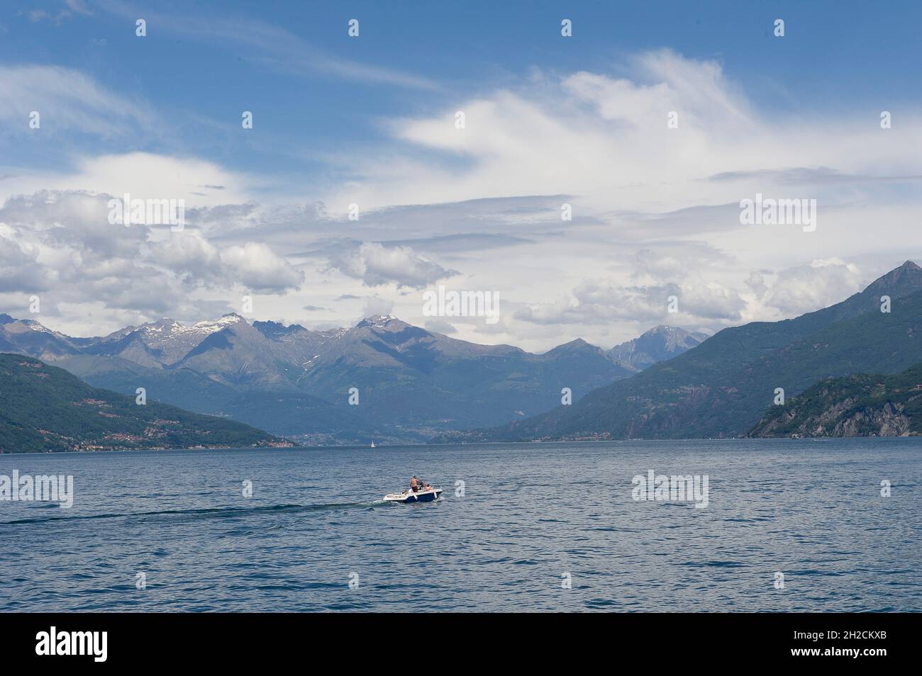 Italy, Lombardy, Como lake, Bellagio, Lario, Tourism, Stock Photo