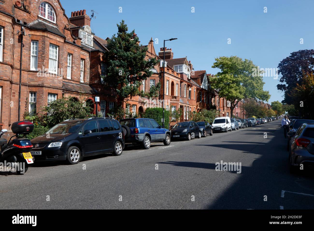 Amesbury Avenue, Streatham, London, UK Stock Photo