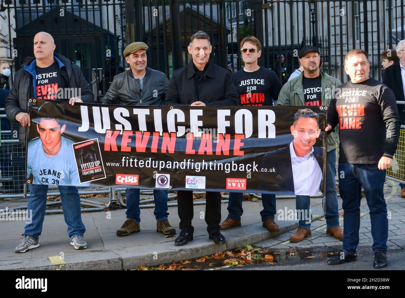 London, UK. Oct 21 2021 Free Kevin Lane, after serving 20 years in