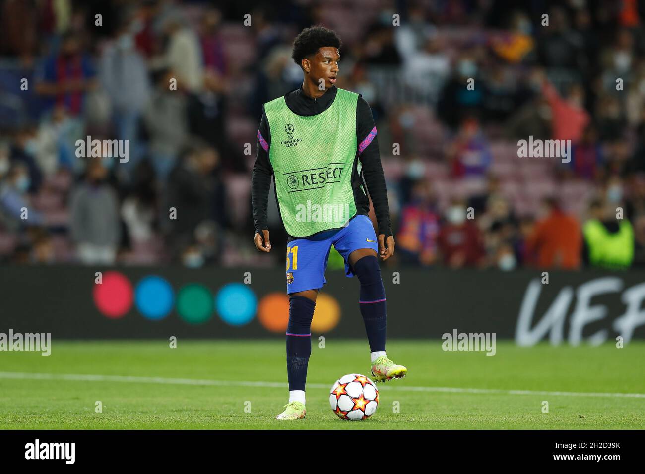 Alejandro Balde (Barcelona), OCTOBER 20, 2021 Football / Soccer