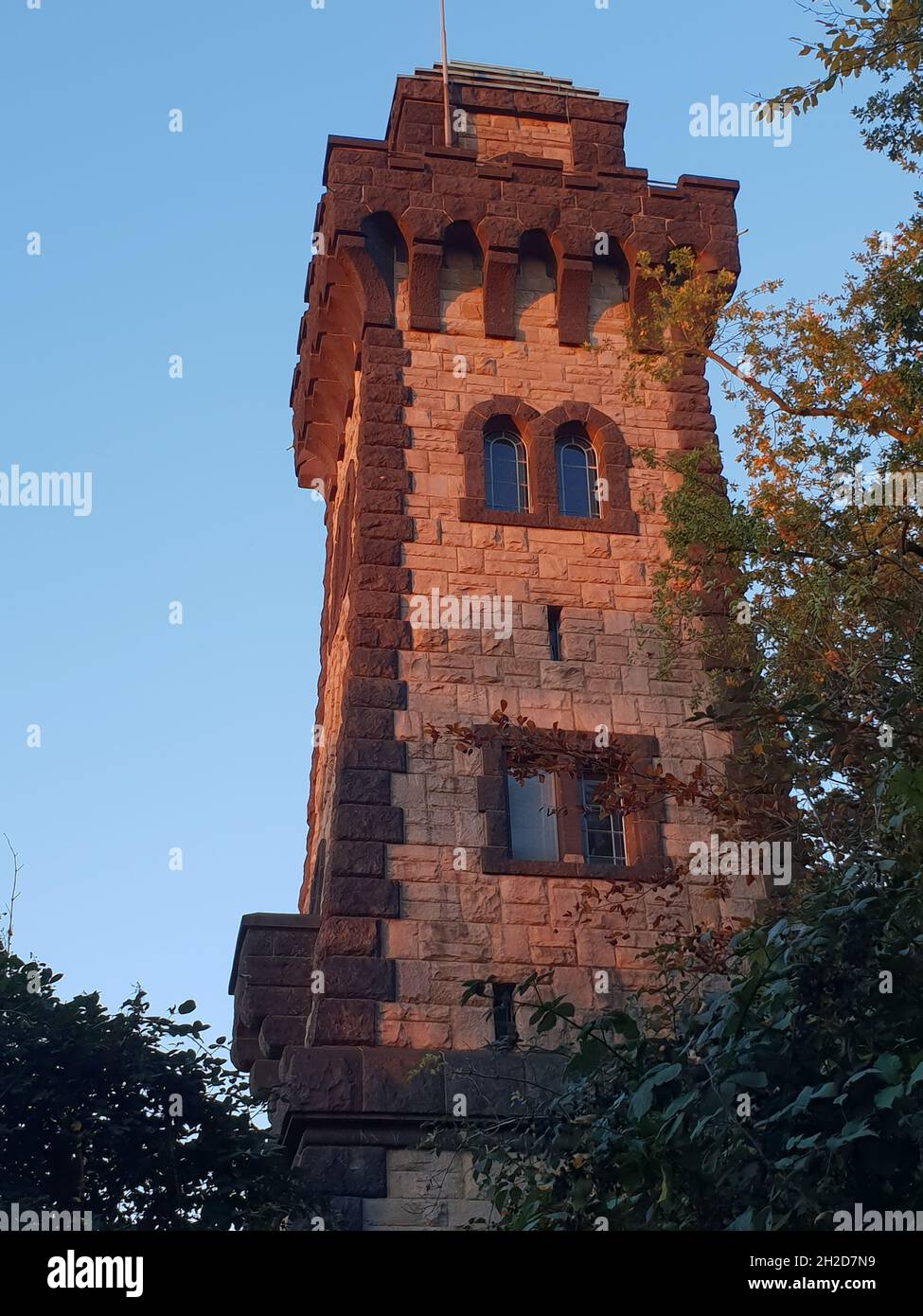 Bismarckturm in Mülheim an der Ruhr Stock Photo