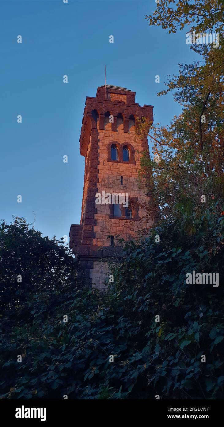 Bismarckturm in Mülheim an der Ruhr Stock Photo