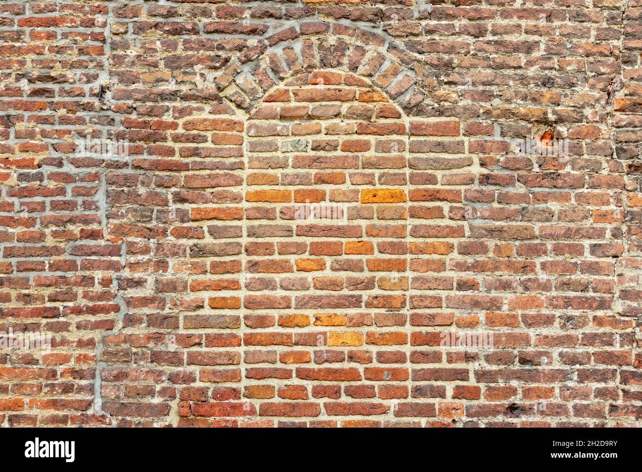 picture of an old brick wall for background texture Stock Photo - Alamy