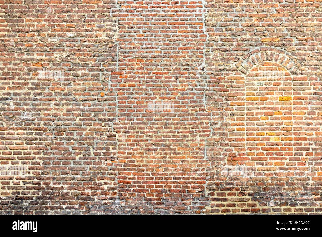 picture of an old brick wall for background texture Stock Photo - Alamy