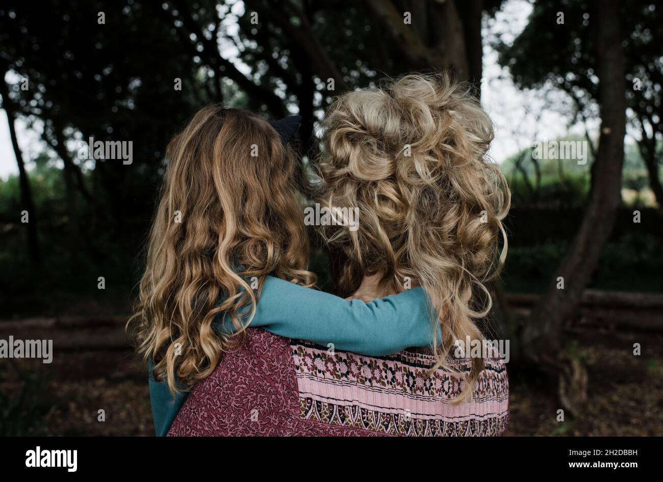 Blonde kid curly hair hi-res stock photography and images - Alamy