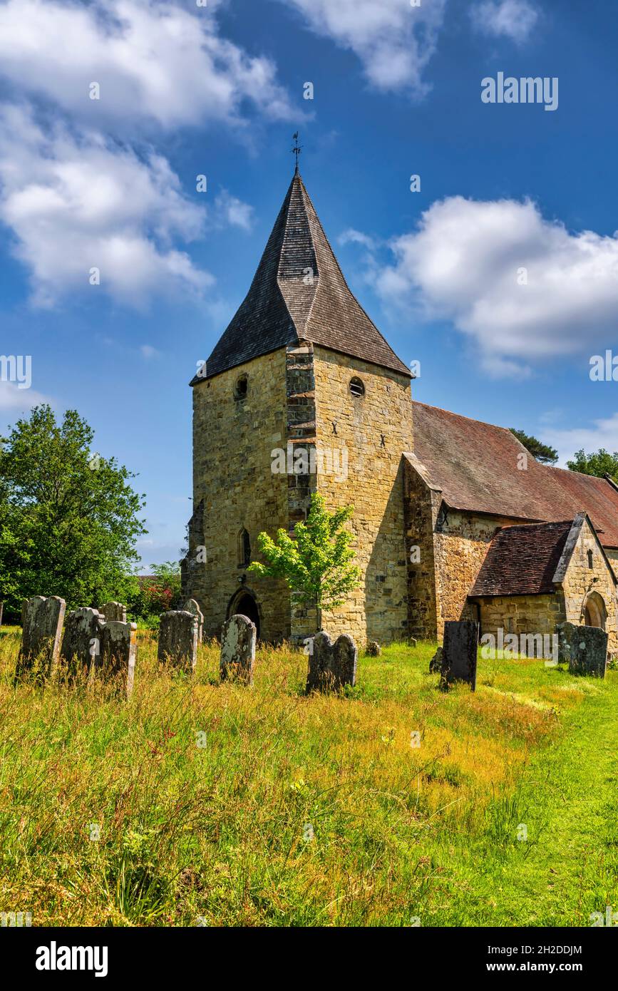 The Parish Church of Saint Peter in Pembury near Royal Tunbridge Wells in Kent, England Stock Photo