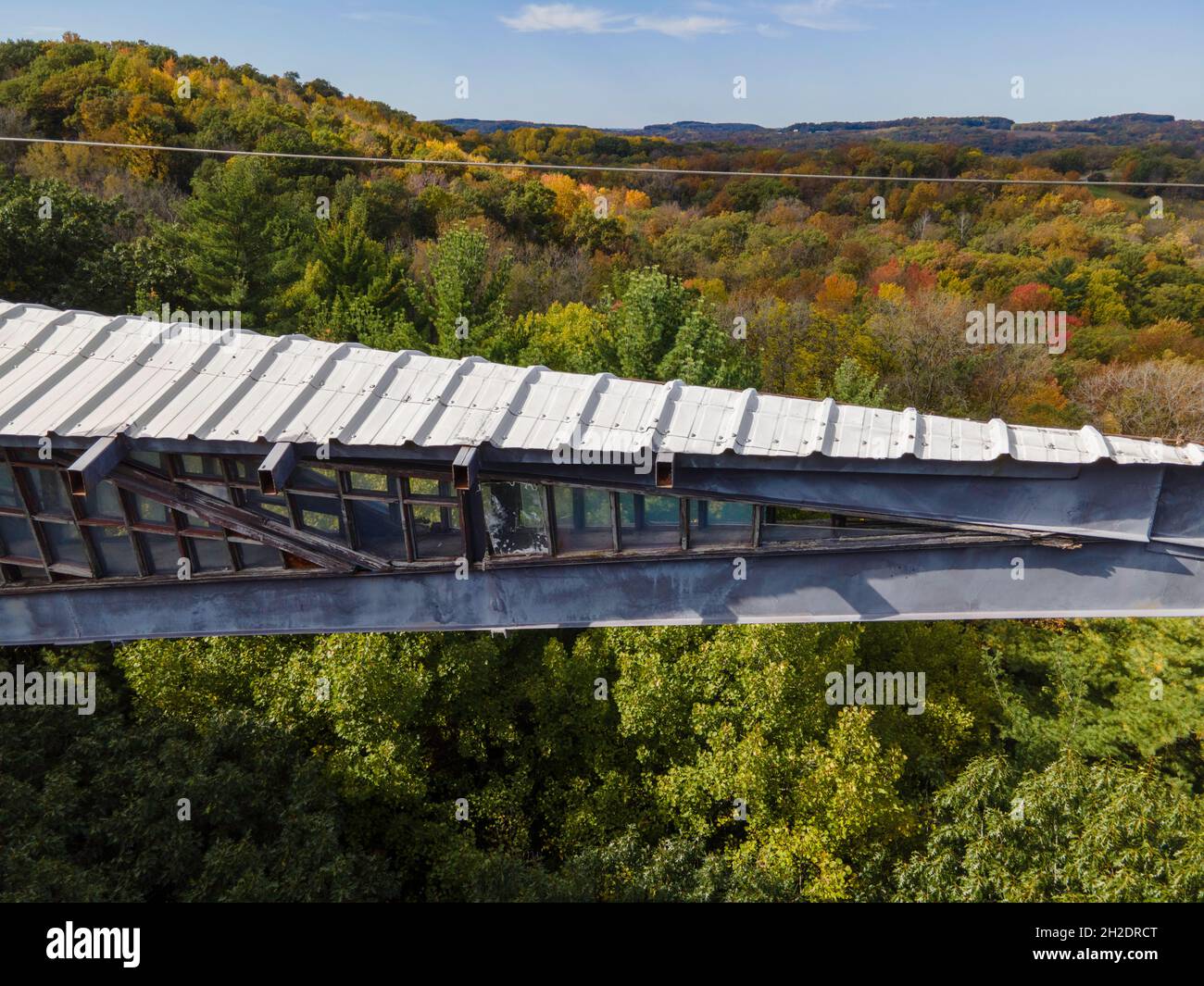 Aerial Photograph Of The House On The Rock A Tourist Attraction In Iowa County Near Spring