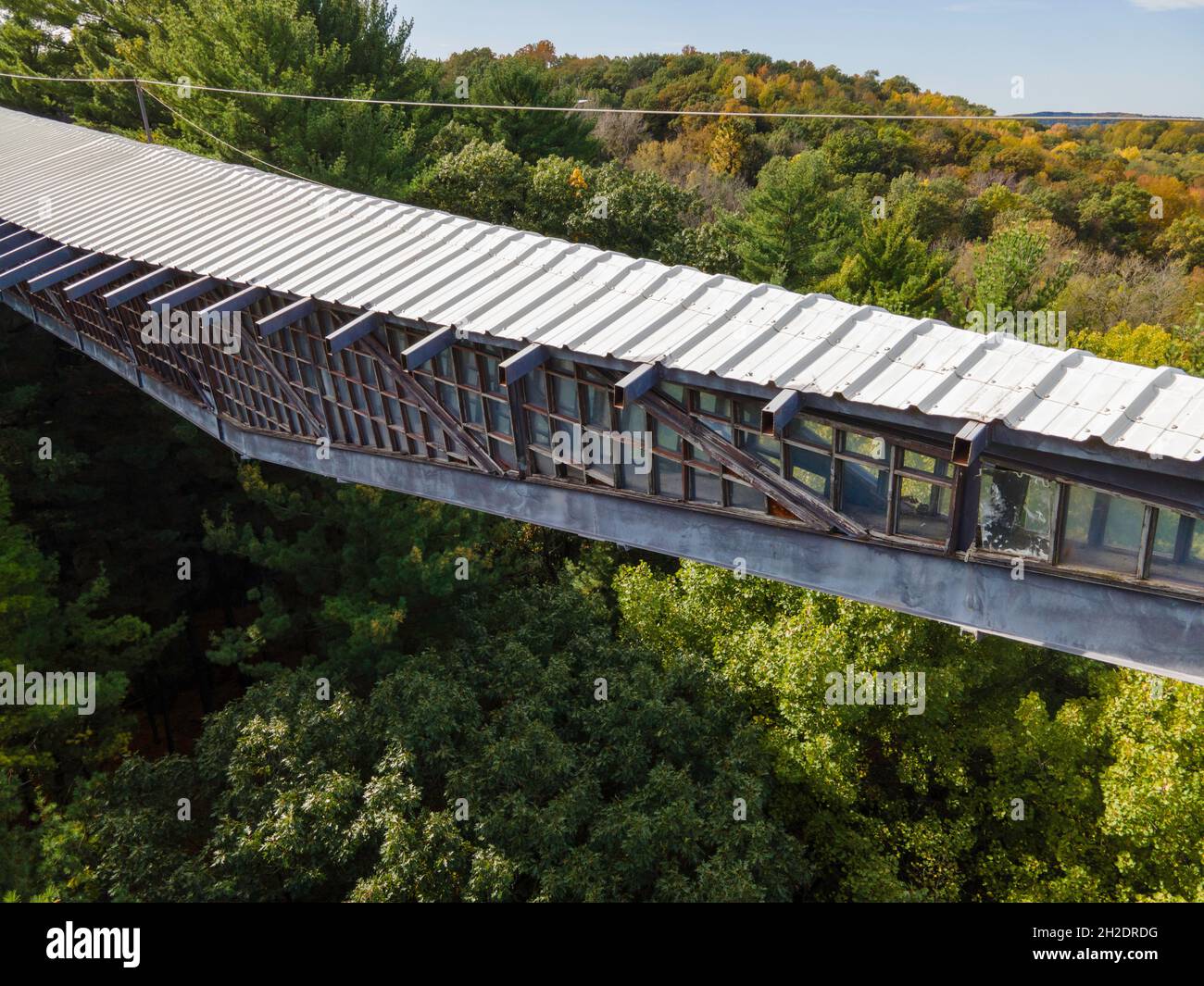 Aerial Photograph Of The House On The Rock A Tourist Attraction In Iowa County Near Spring