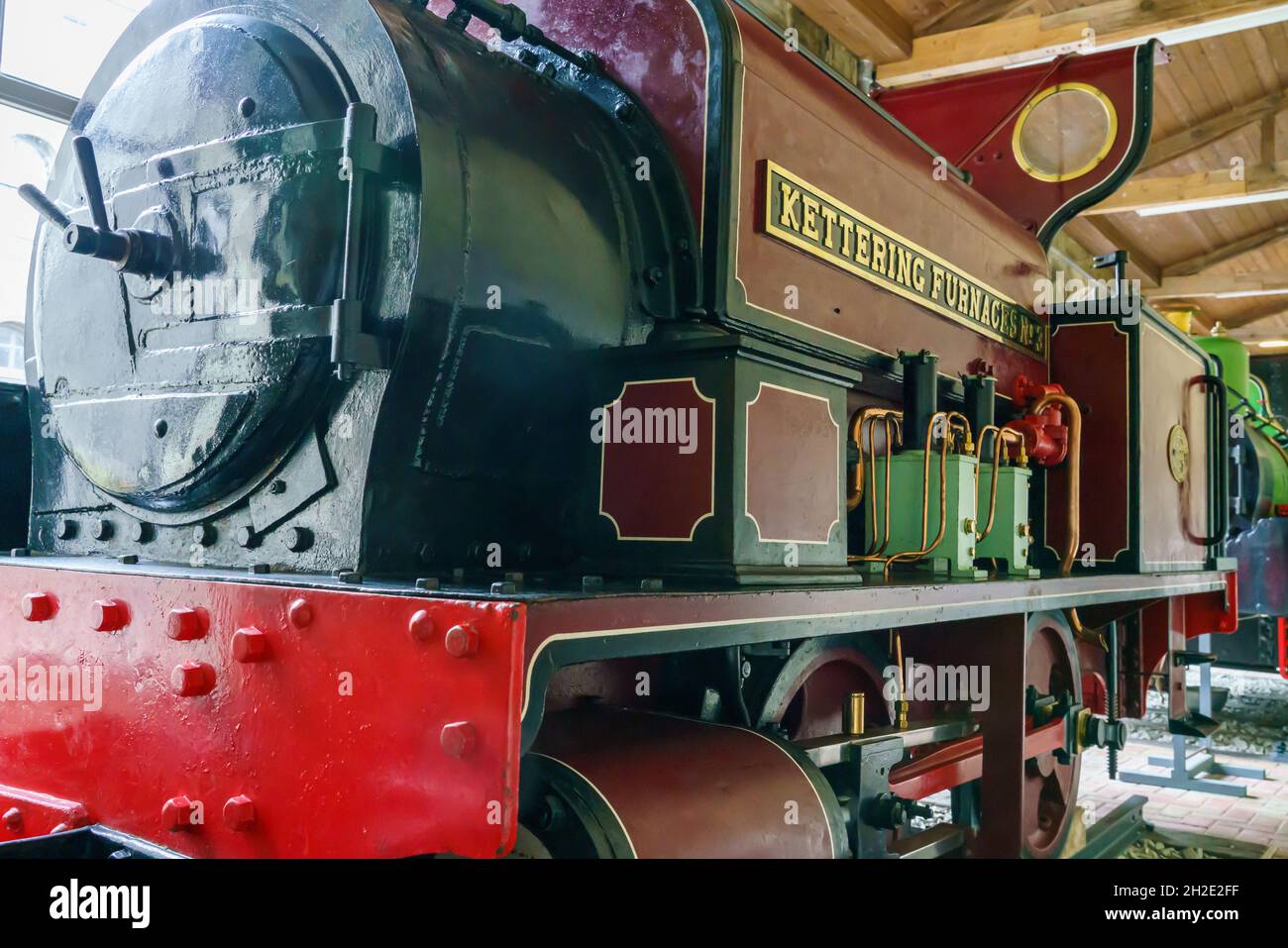Kettering Furnaces No. 3, an industrial locomotive engine on display at ...