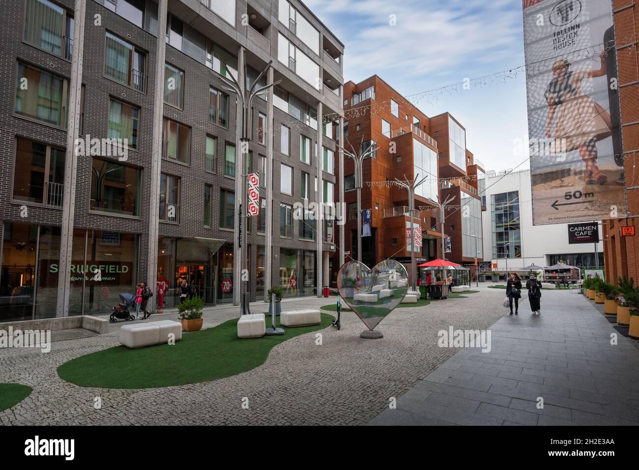 Rotermann Quarter - former industrial area with modern architecture ...
