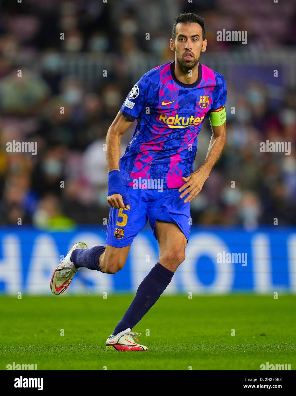 Sergio Busquets of FC Barcelona during the UEFA Champions League match