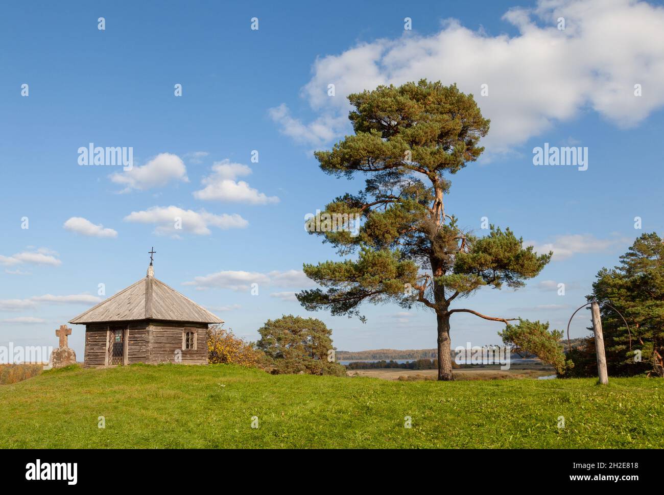 Pushkinskiye Gory, Pskov Oblast, Russia. Stock Photo