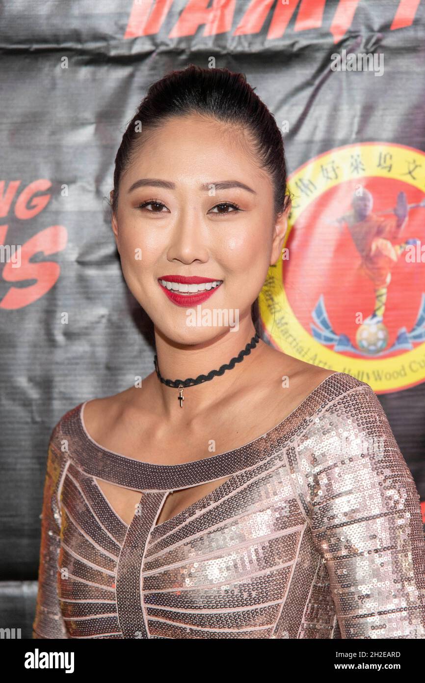 June Lee attends Premiere of the Film by Kung Pao Pictures ...