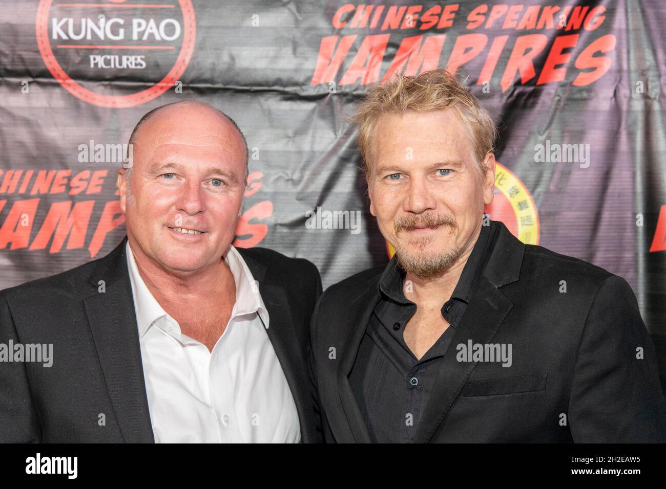 Jon W Harris, Jeff McDonald attend Premiere of the Film by Kung Pao ...