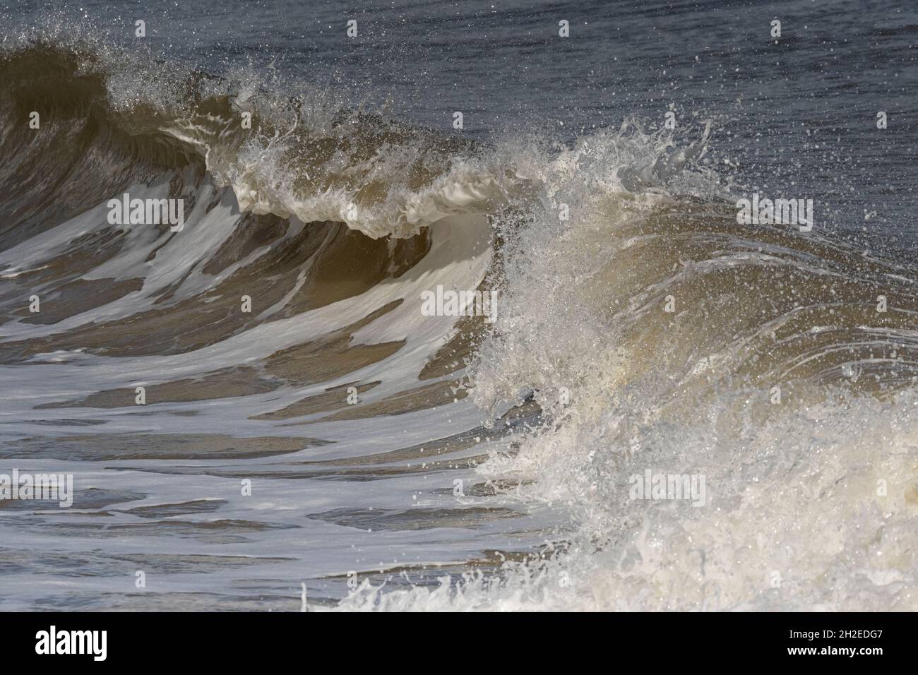 Wave Emphatically Effervescent and powerful waves and their abstract patterns Stock Photo ...
