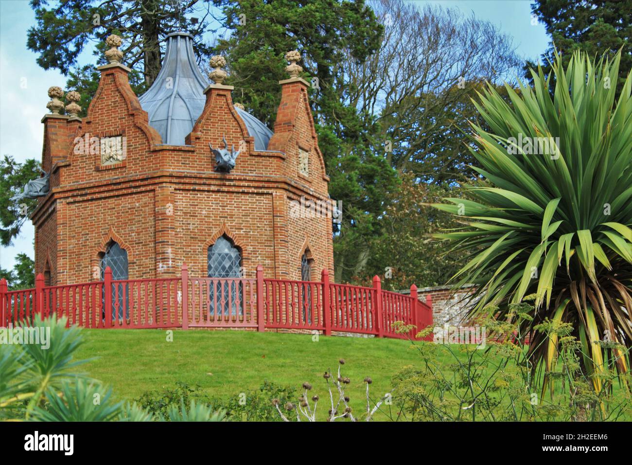 Dumfries House Gardens Scotland Stock Photo Alamy