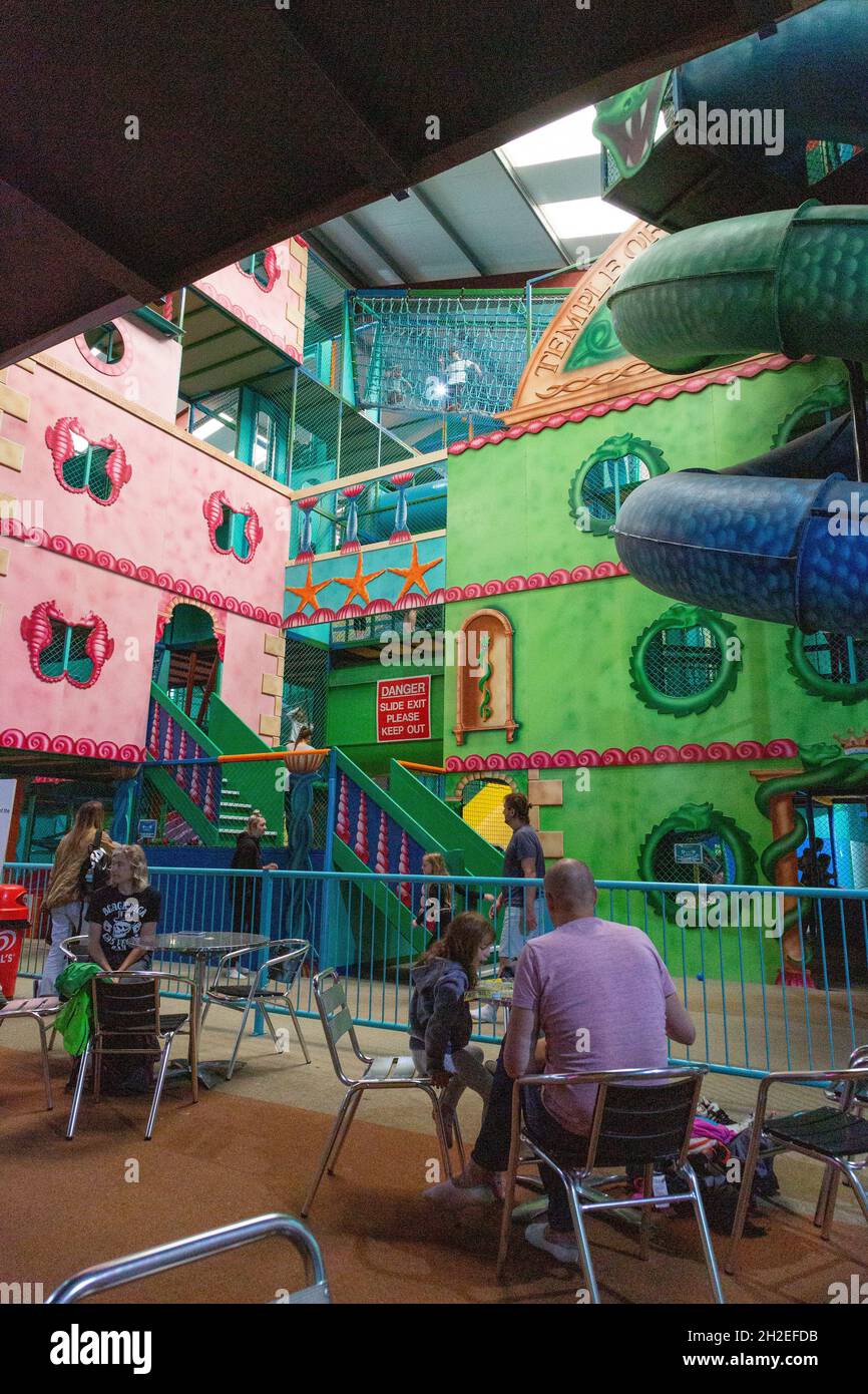 Sea Dragon indoor adventure soft play area, Woodlands Family Theme Park