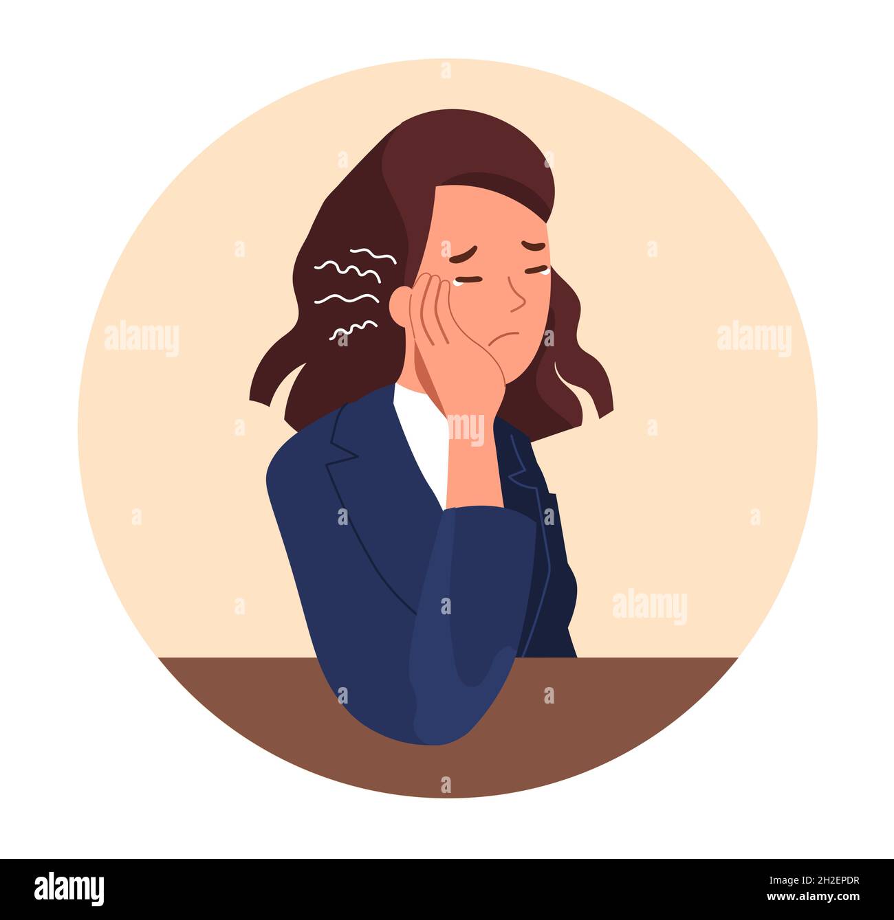 Concept of toothache Stock Vector Image & Art - Alamy