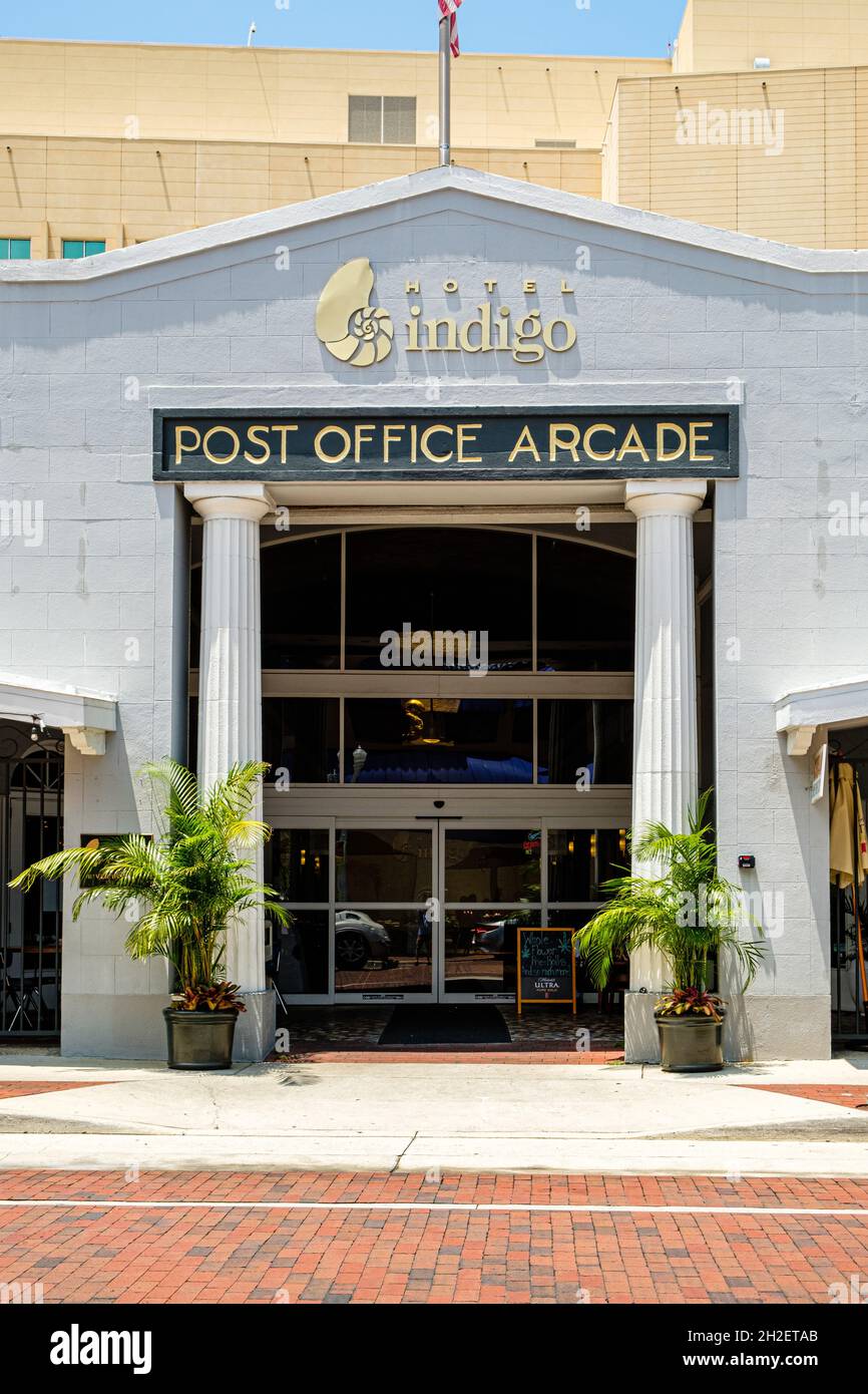 Collier Arcade (Post Office Arcade), First Street, Fort Myers, Florida