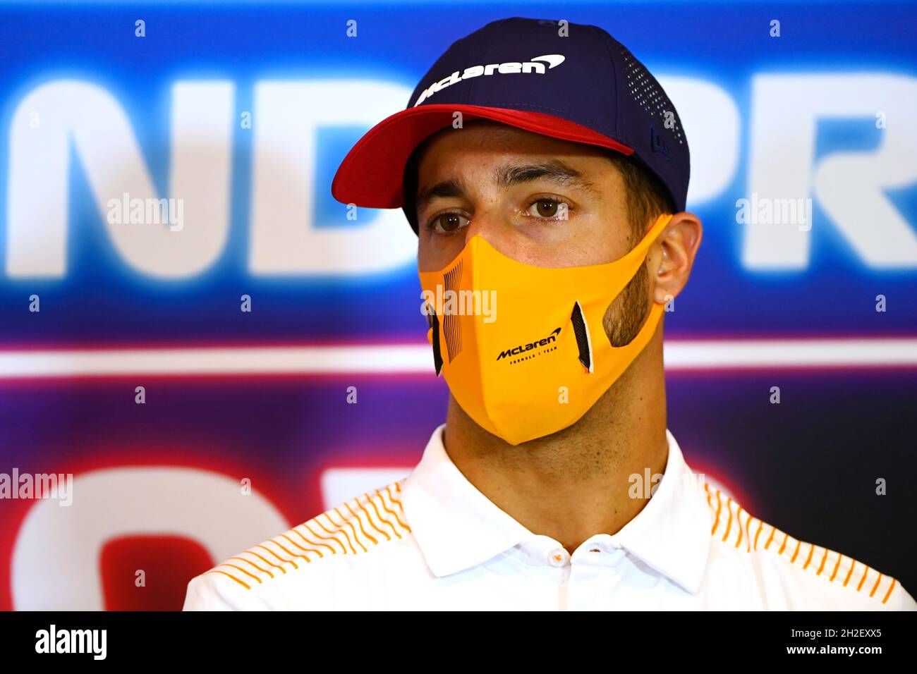 Austin, Texas, USA. 21st October 2021, Daniel Ricciardo (AUS) McLaren ...