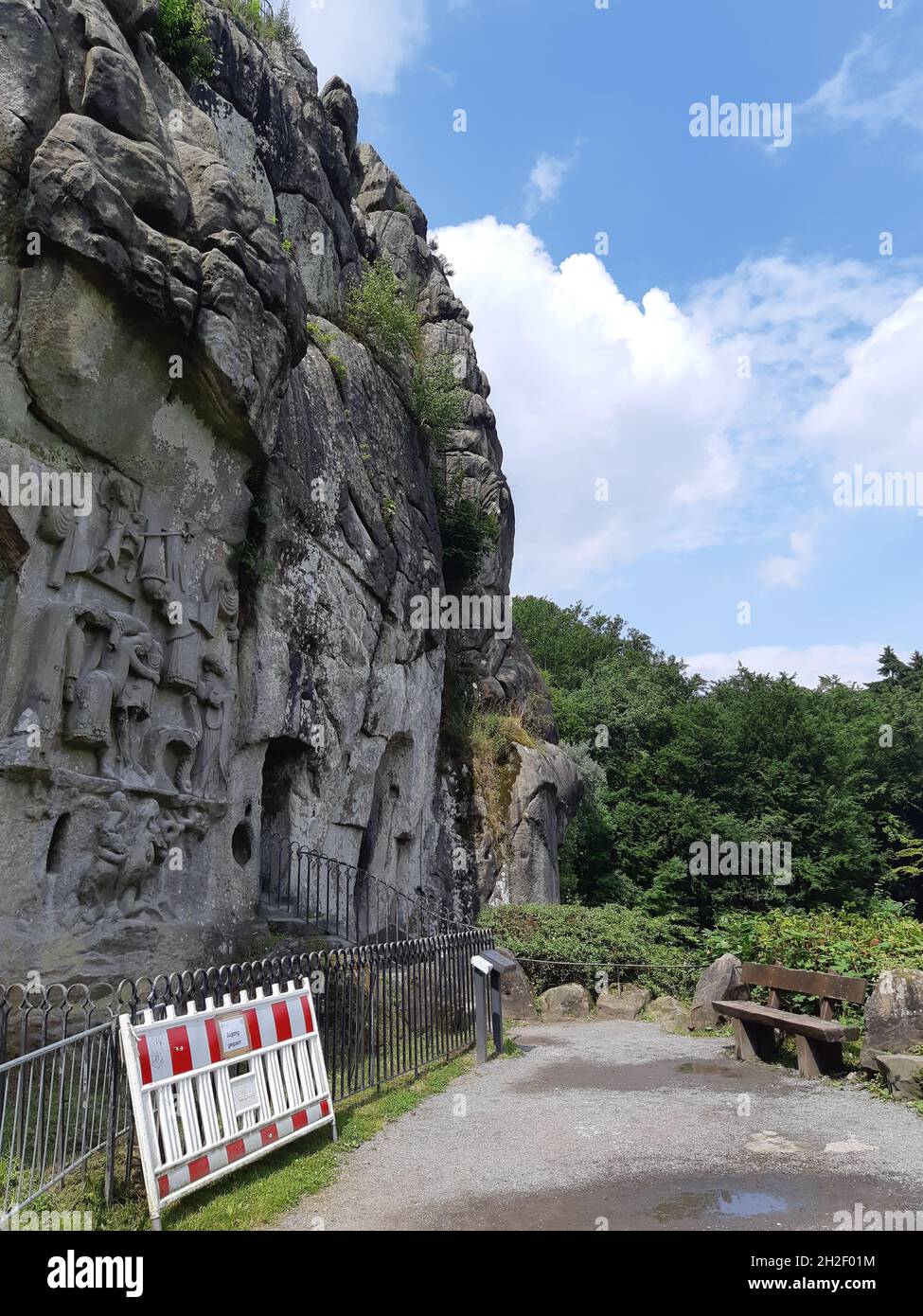 Externsteine in Horn BadMeinberg Stock Photo Alamy