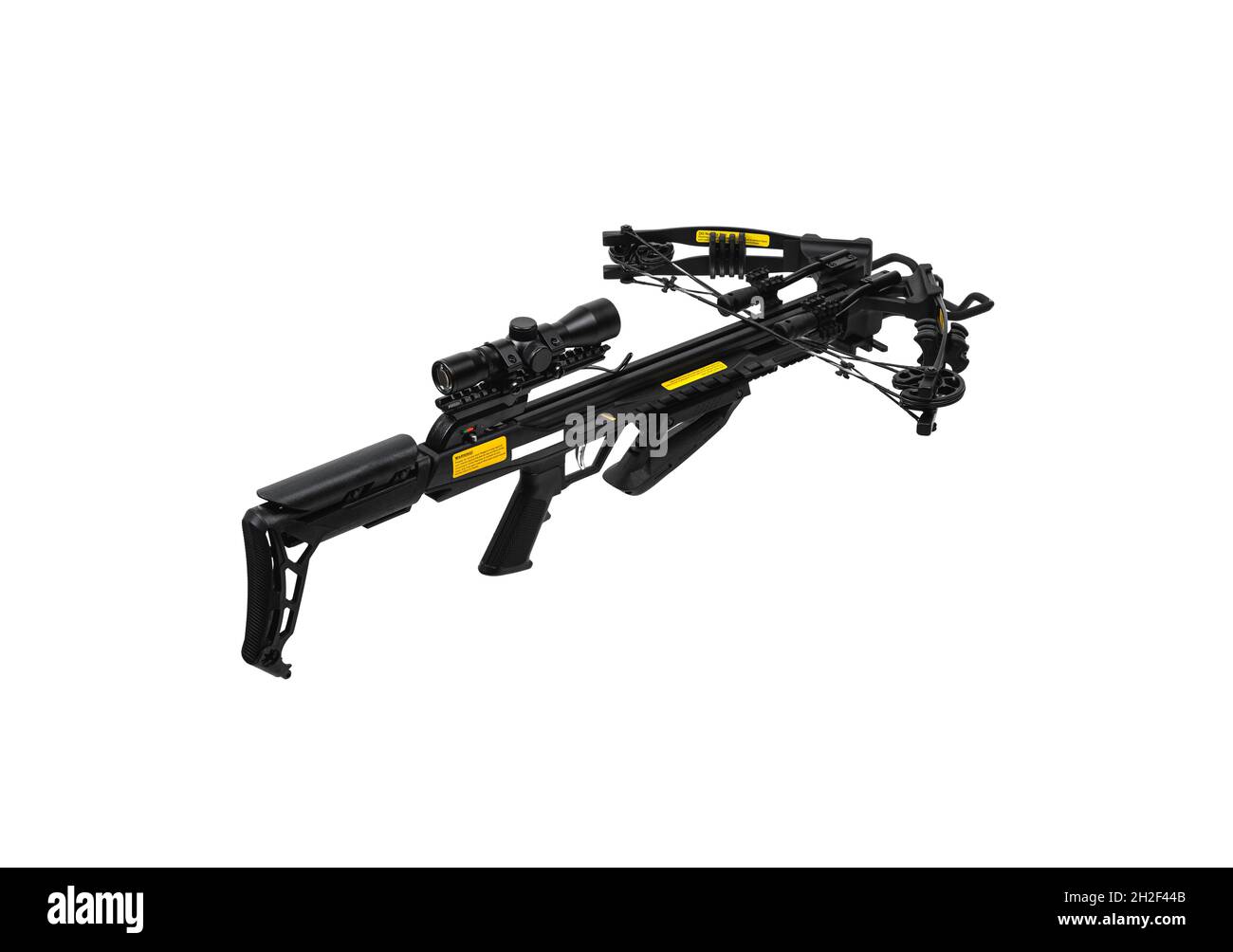 Modern crossbow. Quiet weapon for hunting, sports and recreation