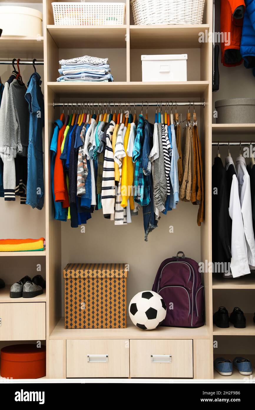 Teen boy clothing rack hires stock photography and images Alamy