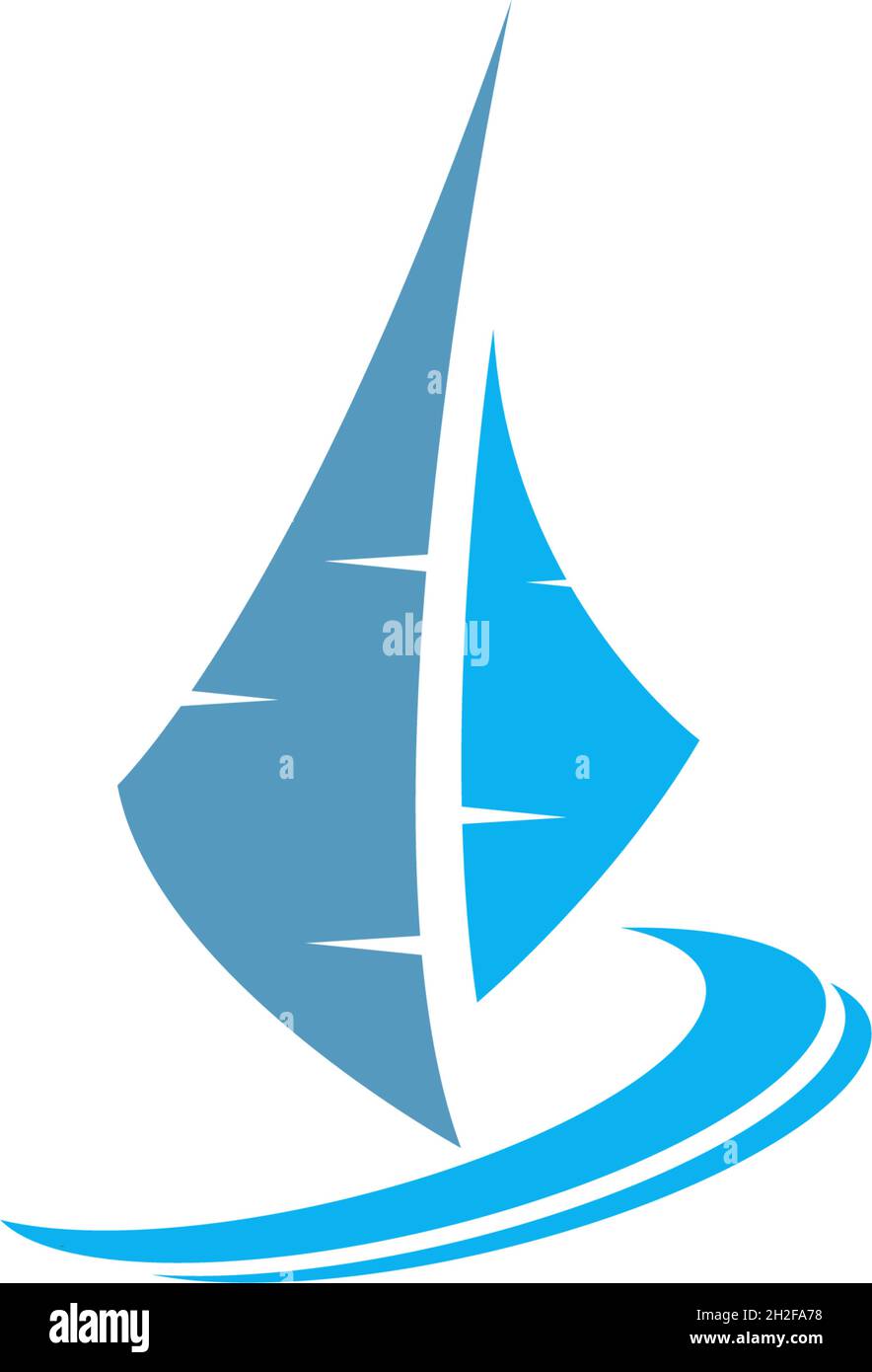 Cruise ship logo icon design template vector illustration Stock Vector