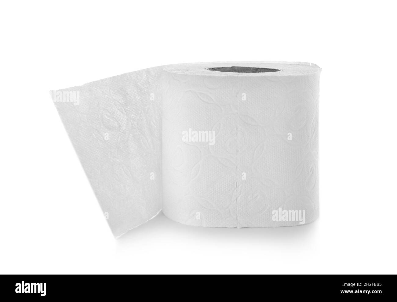 Roll Of Toilet Paper On White Background Personal Hygiene Stock Photo roll-of-toilet-paper-on-white-background-personal-hygiene-stock-photo