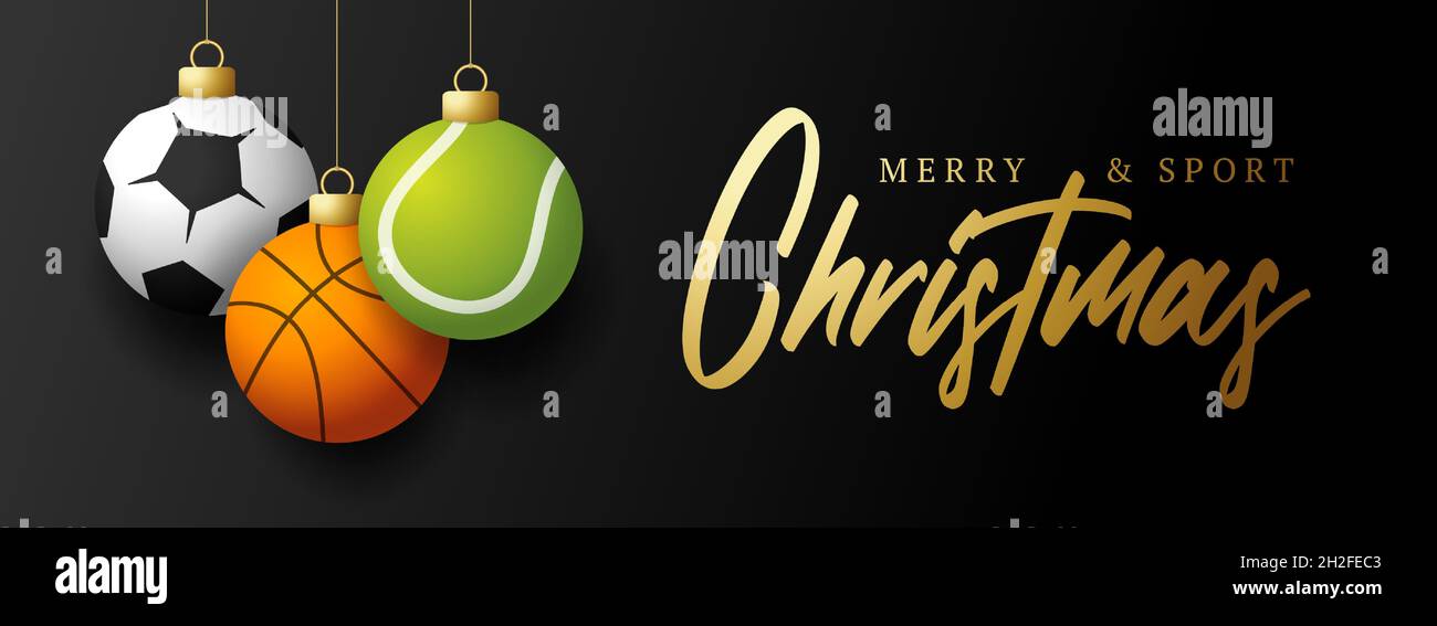 basketball Merry Christmas and Happy New Year luxury Sports greeting card. basketball  ball as a Christmas ball on background. Vector illustration Stock Vector  Image & Art - Alamy