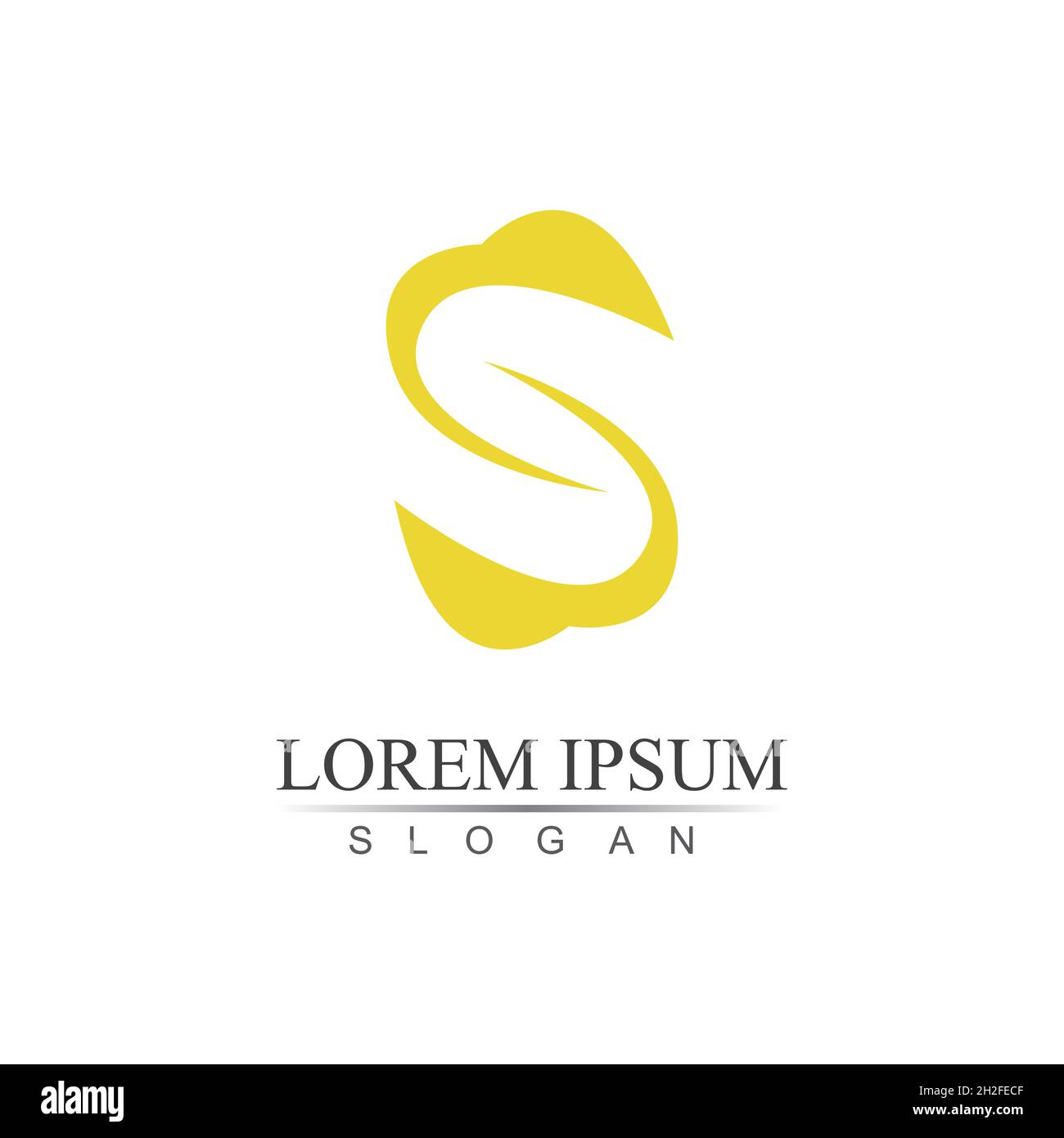 Letter S Logo Template vector icon design Stock Vector