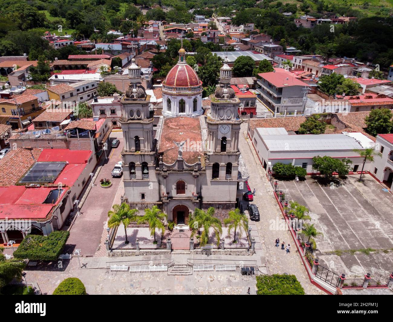 Buildings in Tapalpa jalisco Mexico Stock Photo - Alamy