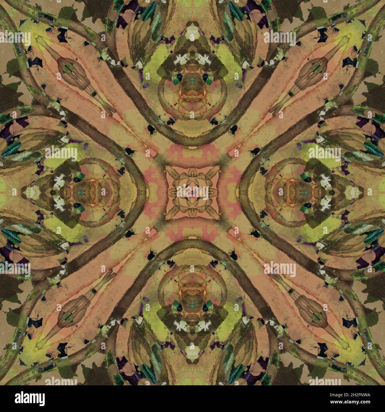 Seamless abstract fractal surface pattern design for fabric prints ...
