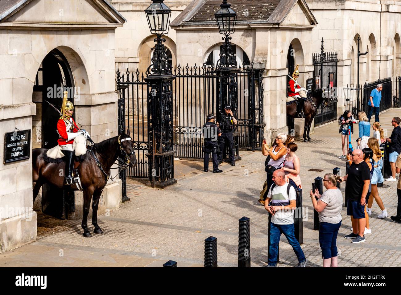 Horse Guards, Whitehall, London, UK. Stock Photo