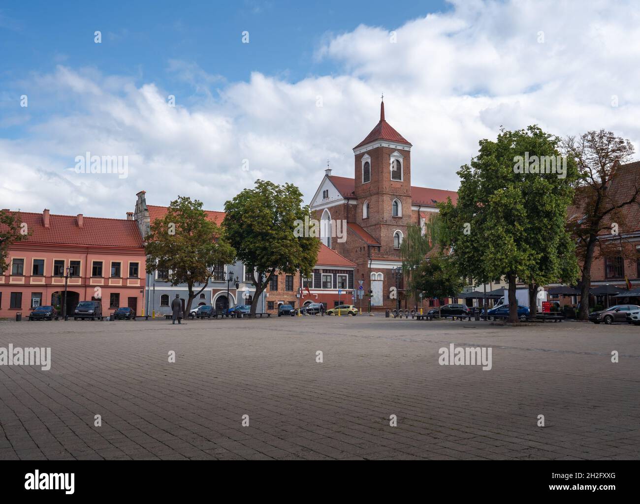Cathedral Basilica of St. Peter and St. Paul - Kaunas, Lithuania Stock Photo