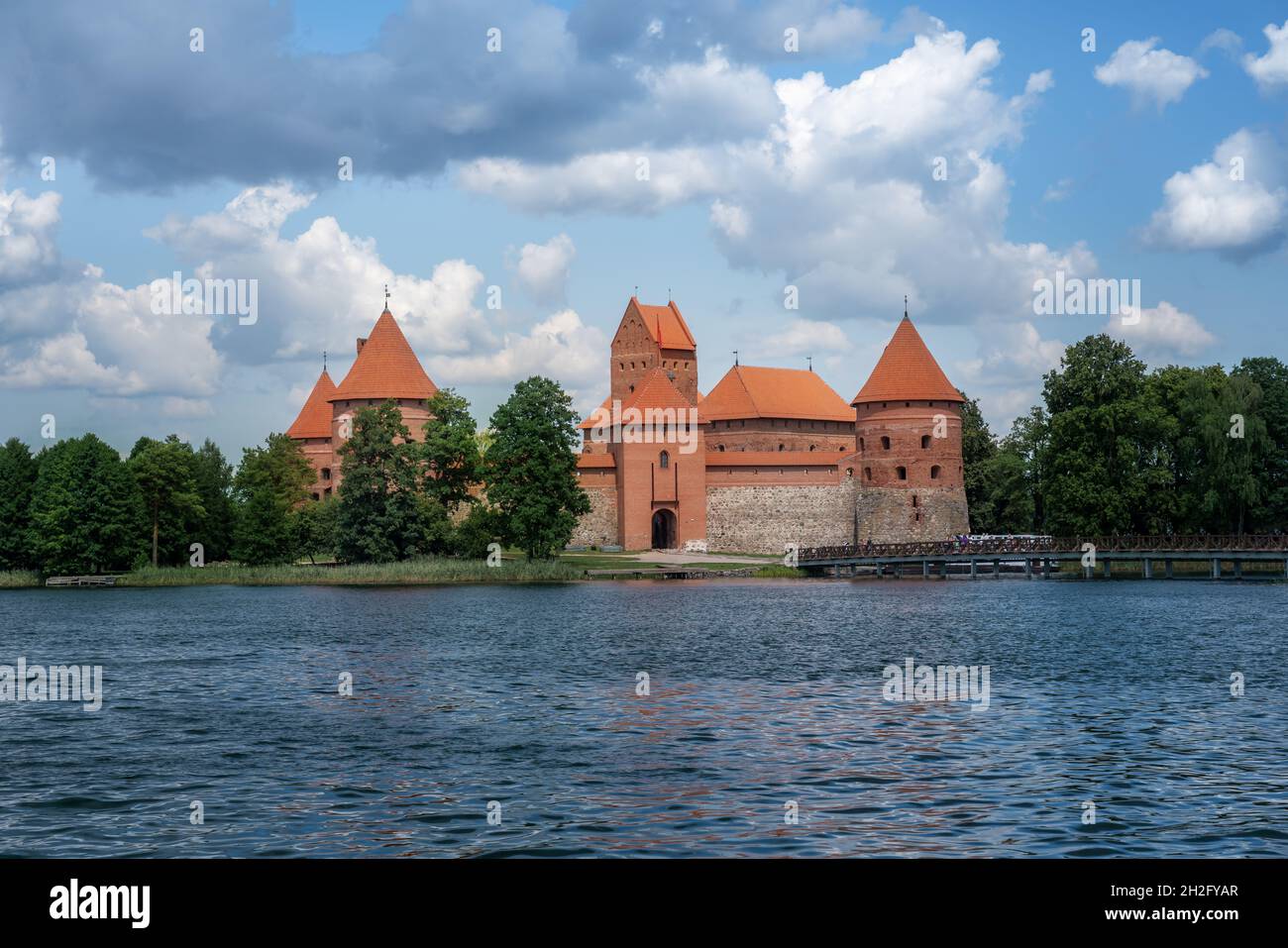 Trakai Castle - Trakai, Lithuania Stock Photo