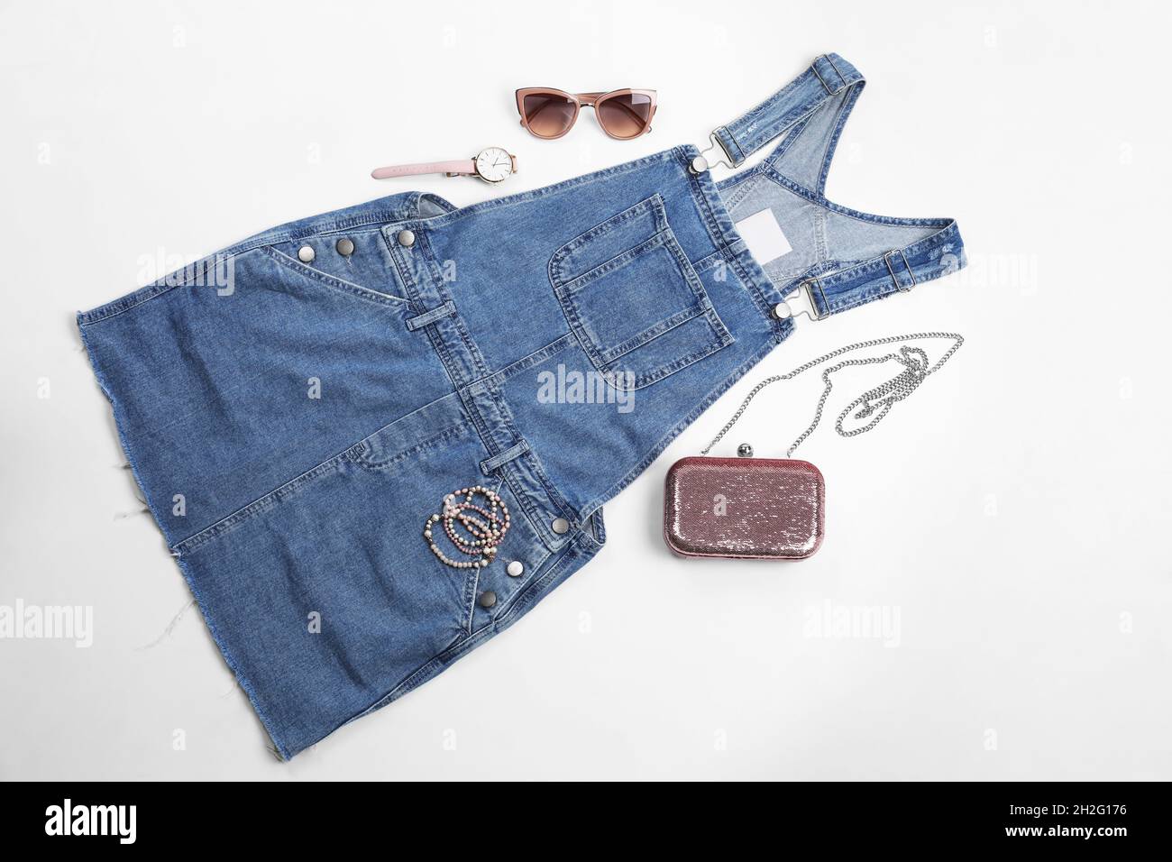 Jean overall hi-res stock photography 
