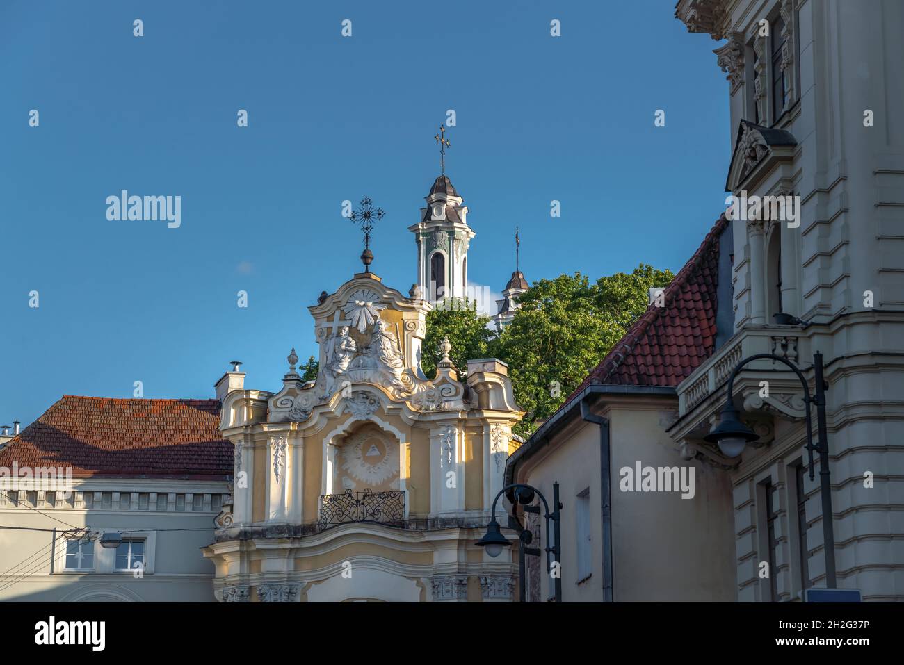 Holy Trinity Uniate Church - Vilnius, Lithuania Stock Photo