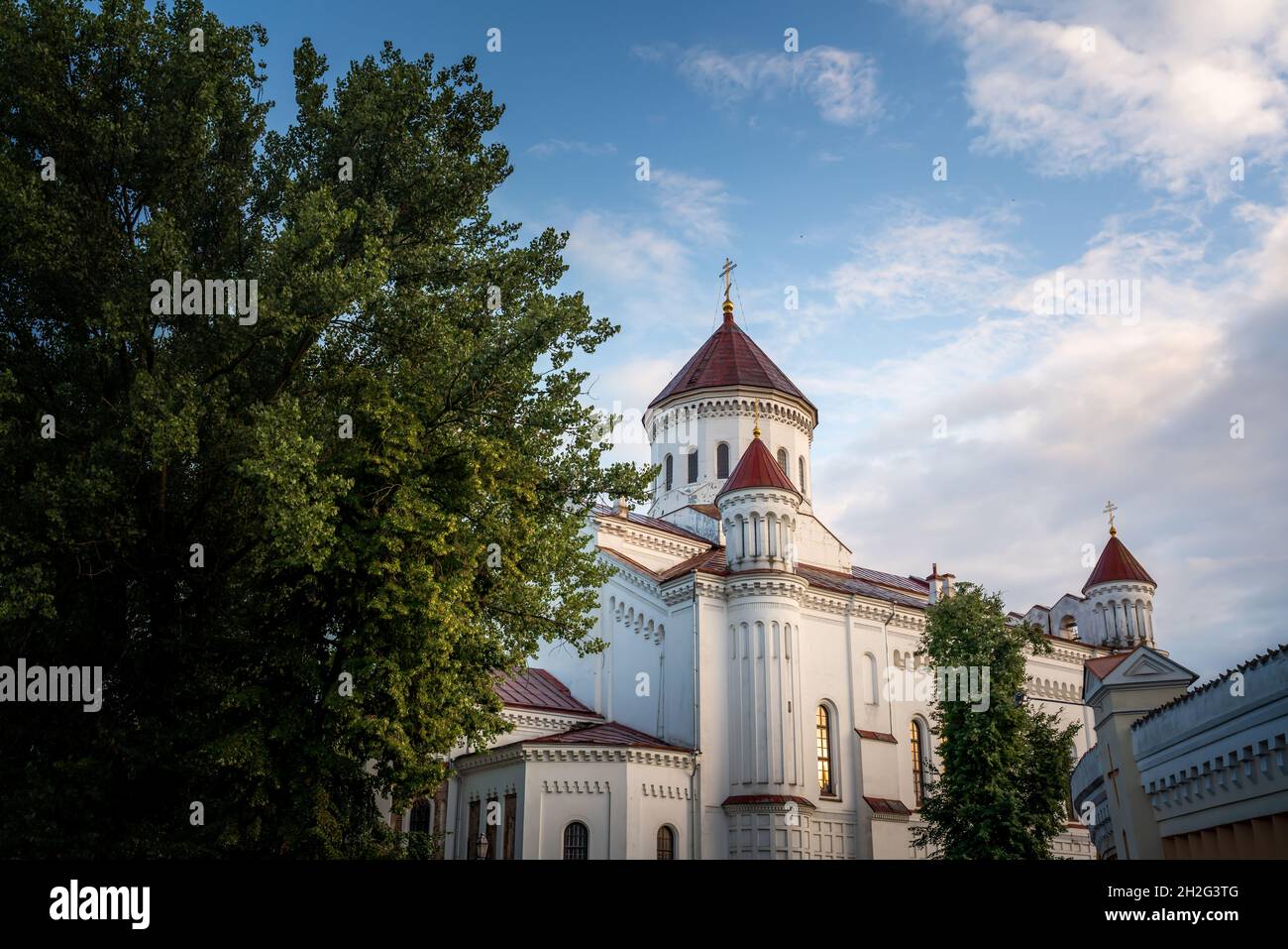 Orthodox Cathedral of the Theotokos - Vilnius, Lithuania Stock Photo